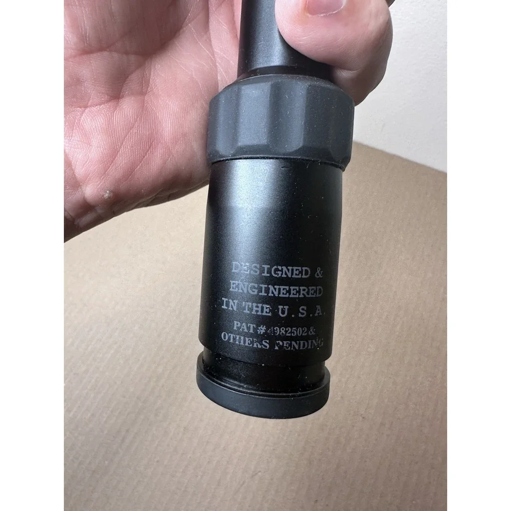 Simmons 8-Point 4-12x40mm AO Rifle Scope Black Duplex Reticle S8P41240